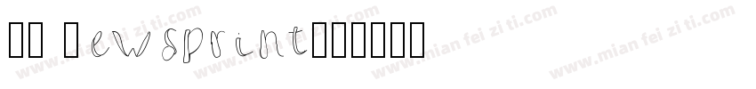 CK Newsprint字体转换
